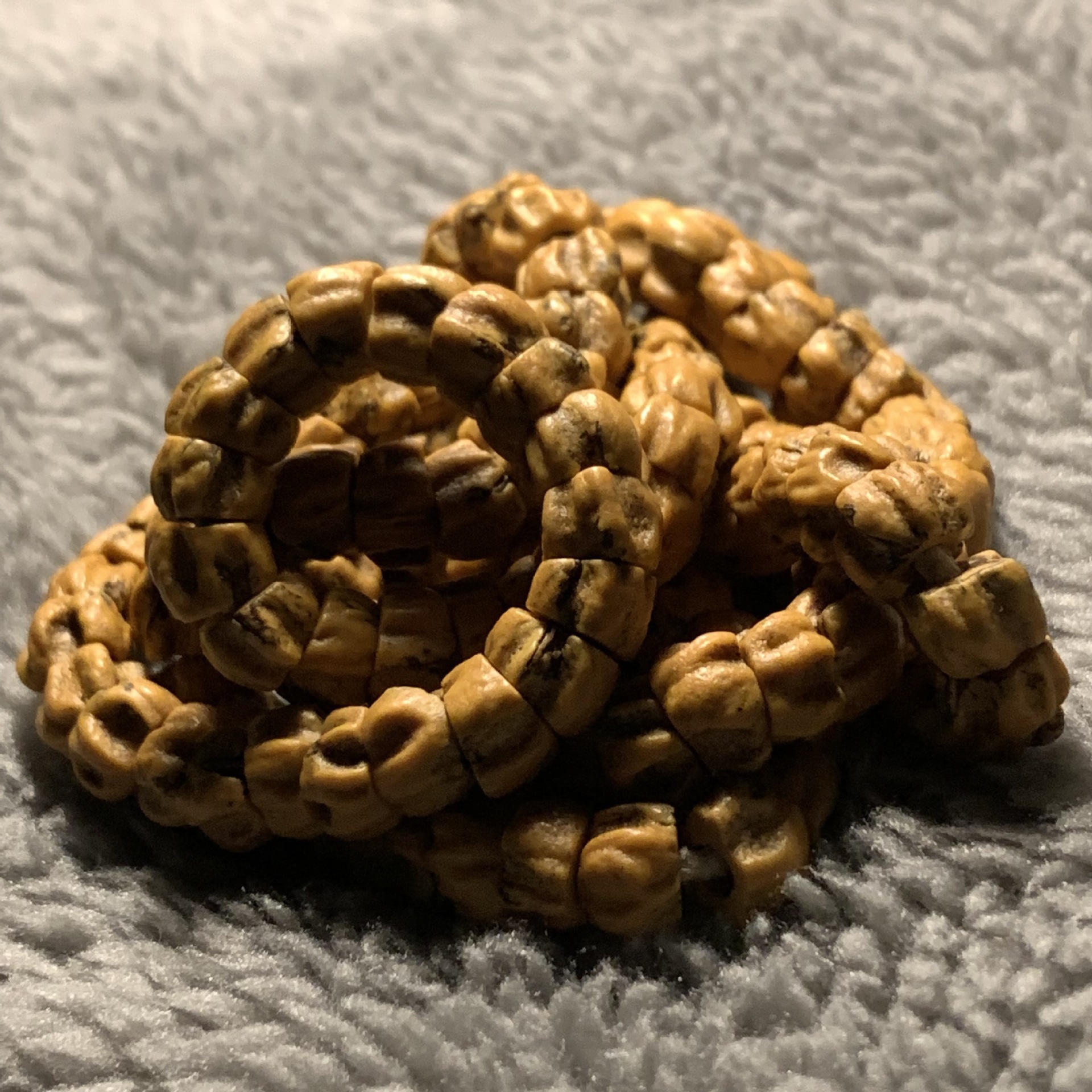 菩提手串盘串菩提子菩提热振料柏香籽长串百香籽108颗柏香籽百香