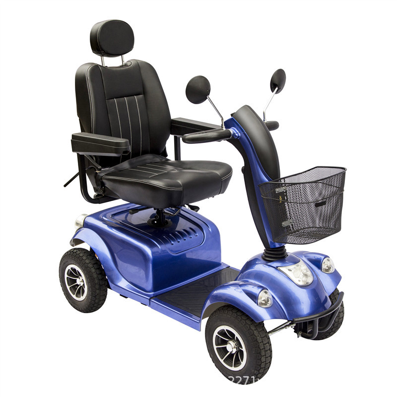 800w成人电动车小型四轮老人代步车残疾人低速电瓶车老年人轮椅