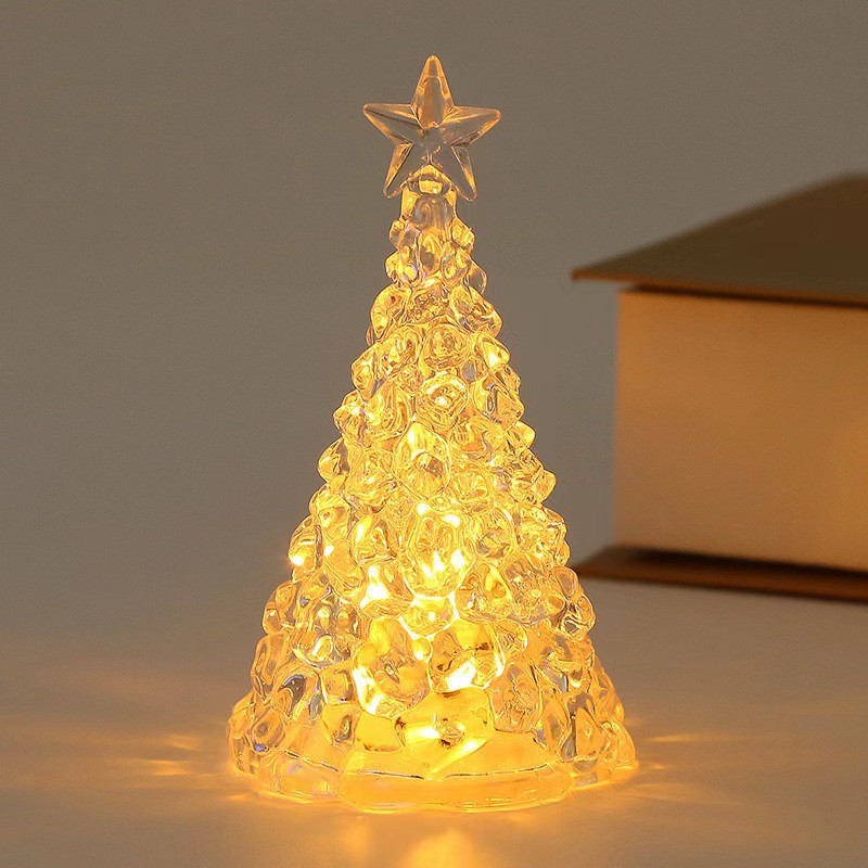 Christmas Led Iceberg Color-Changing Colorful Night Lamp for Christmas Tree Atmosphere Decorative Creative Festival Decoration