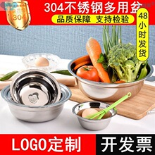 304 stainless steel basin thickened soup soup304不锈钢盆1