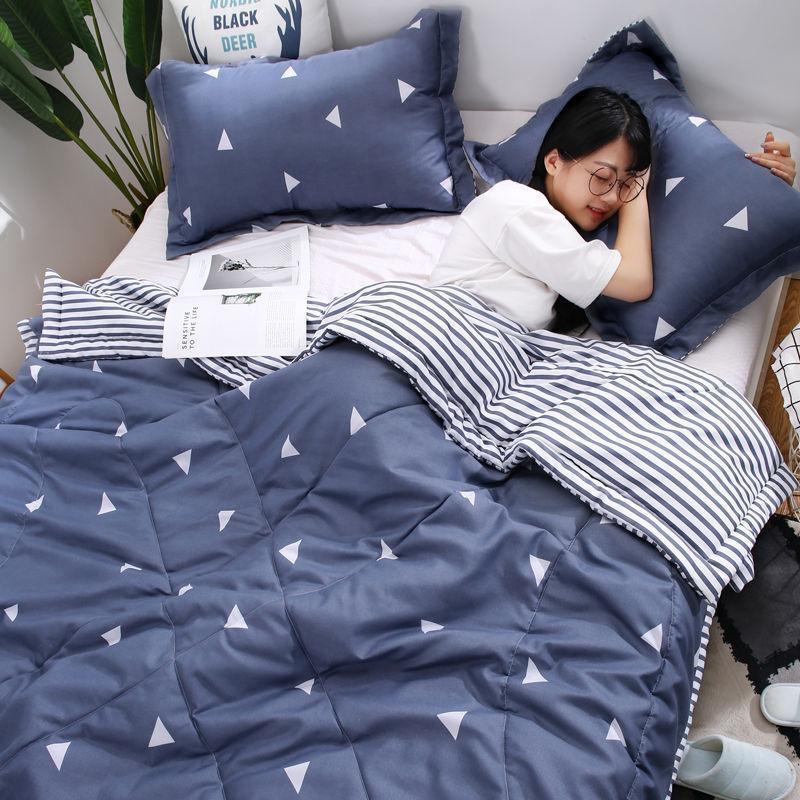 [Cool Summer] Summer Blanket Airable Cover Spring and Autumn Summer Quilt Children Quilt Students Duvet Insert Single Double Thin Quilt