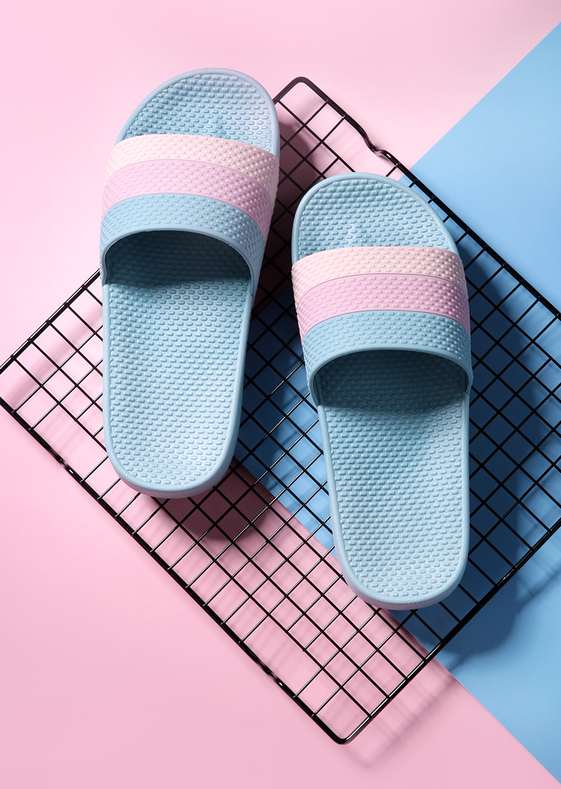 乐拖家用凉拖鞋女2021夏季新款室内情侣浴室洗澡厚底凉拖鞋男外穿