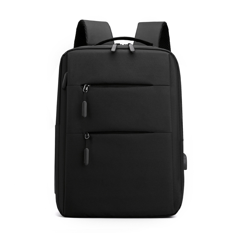 Cross-Border Men's Backpack with Multi-Segment Compartment USB Charging Fashion Business Commute Men's Backpack Supply