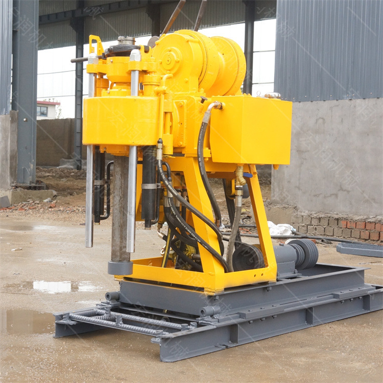 高速液压水井钻机 矿用岩石取芯钻机 xy-3冲击式水井钻机报价