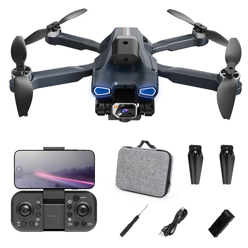 Cross-Border New A9 Brushless Optical Flow UAV HD Aerial Photography Obstacle Avoidance Four-Axis Aircraft Foreign Trade Remote Control Aircraft