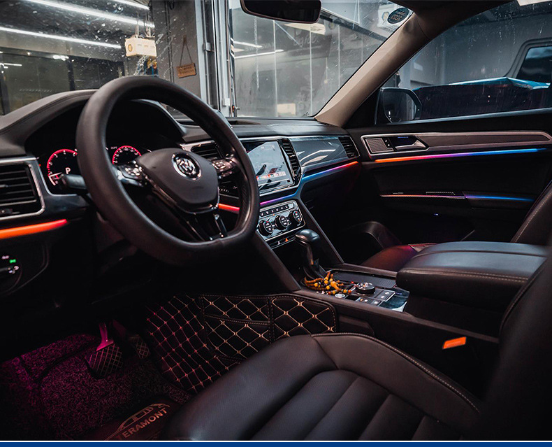 适用17-23款大众途昂x氛围灯昂氛探岳星空饰板探歌气氛灯专用改装