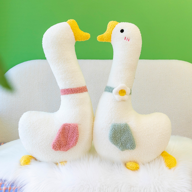 网红大白鹅玩偶大鹅毛绒玩具公仔情人节抱枕女生睡觉儿童生日礼物