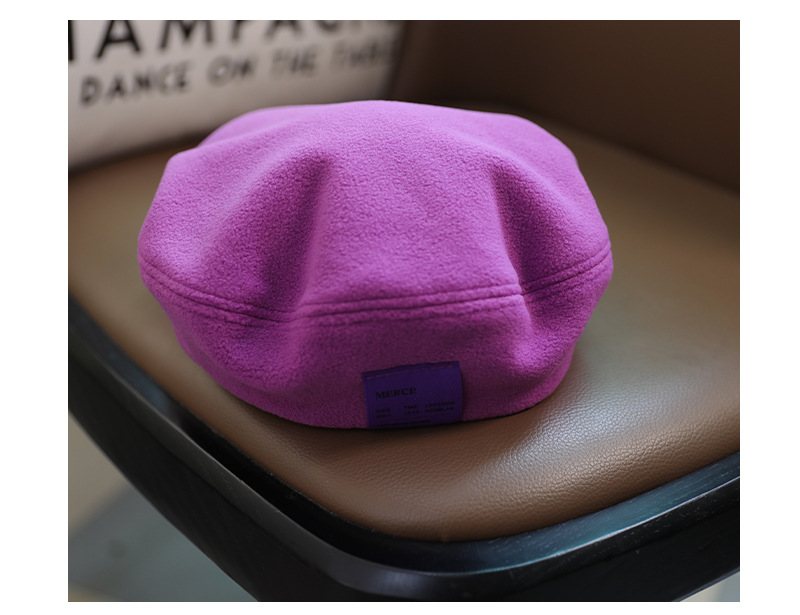 乖孩子儿童秋冬帽子英伦格子画家帽男童女童贝雷帽蓓蕾南瓜帽子潮