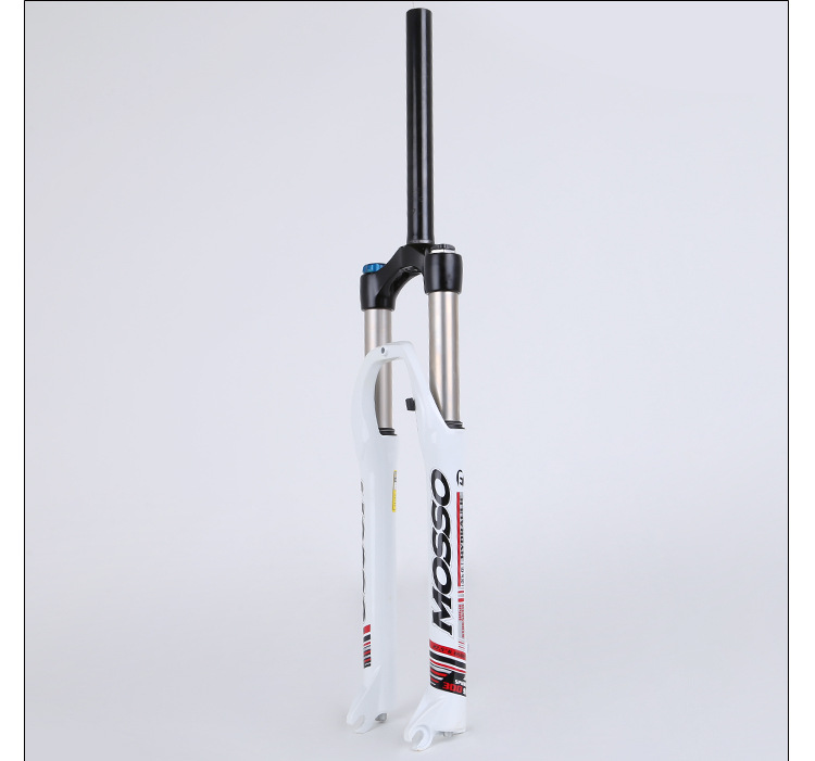 mosso山地车直管前叉减震钢头自行车前叉骑行装备配件300slc前叉