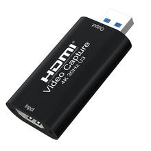 USB3.0视频采集卡支持4k30hz高清直播游戏录制HDMI真3.0采集卡