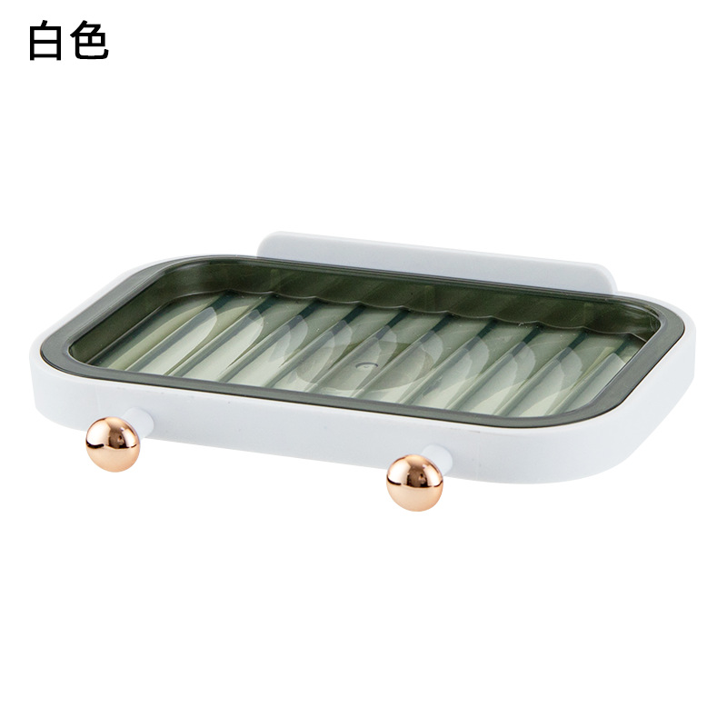 New Home High-End Wall-Mounted Punch-Free Soap Rack Multi-Functional Pendant Soap Dish Storage Rack