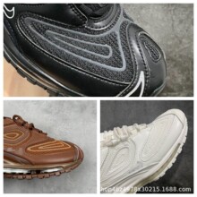 纯原max 98联名款全掌气垫复古子弹跑步鞋慢跑鞋复古咖色dr1033