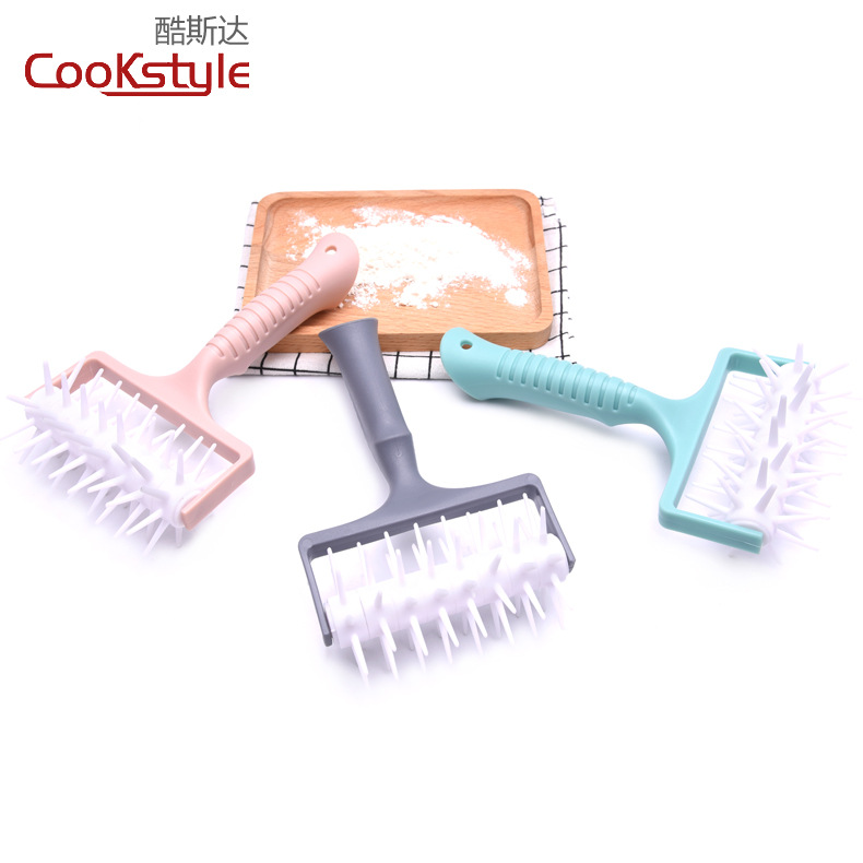 Pizza Puncher Needle Roller Needle-Binding Wheel Biscuit Cake Exhaust Needle Bread Seine Knife Baking Tool