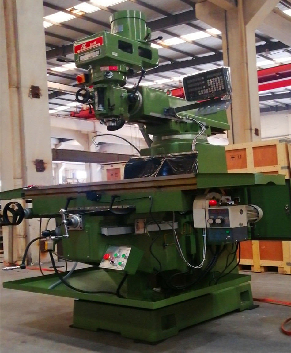 精加工优选高精密台湾台卓炮塔铣床tz7vh数显立式重切削