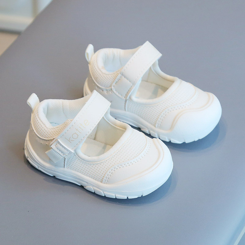 Baby Net Shoes Breathable Toddler Shoes Baby and Infant Shoes Spring and Autumn New Soft Bottom Casual Shoes Girls' Shoes Generation