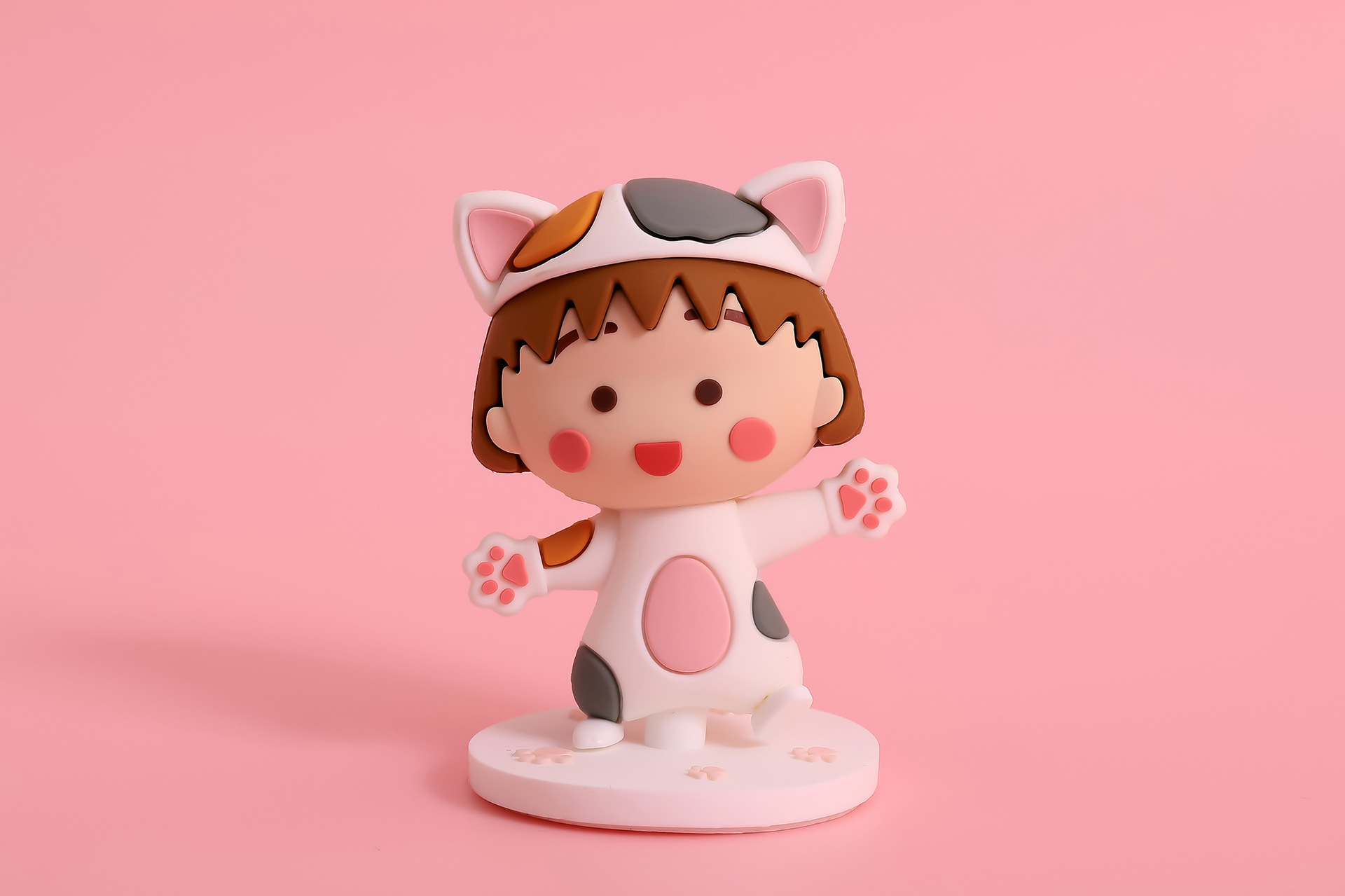 【一件代发】樱桃小丸子盲盒手办摆件挂件公仔模型动漫汽车玩可爱