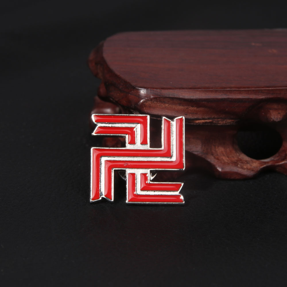 动漫周边 东京复仇者 卍标志双面滴油钥匙扣项链耳环 二次元礼品