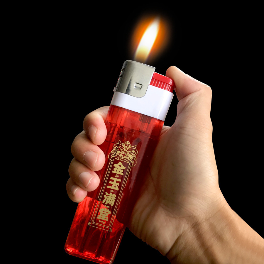 巨无霸大个头打火机 家用一次性超耐用大容量打火机批发001