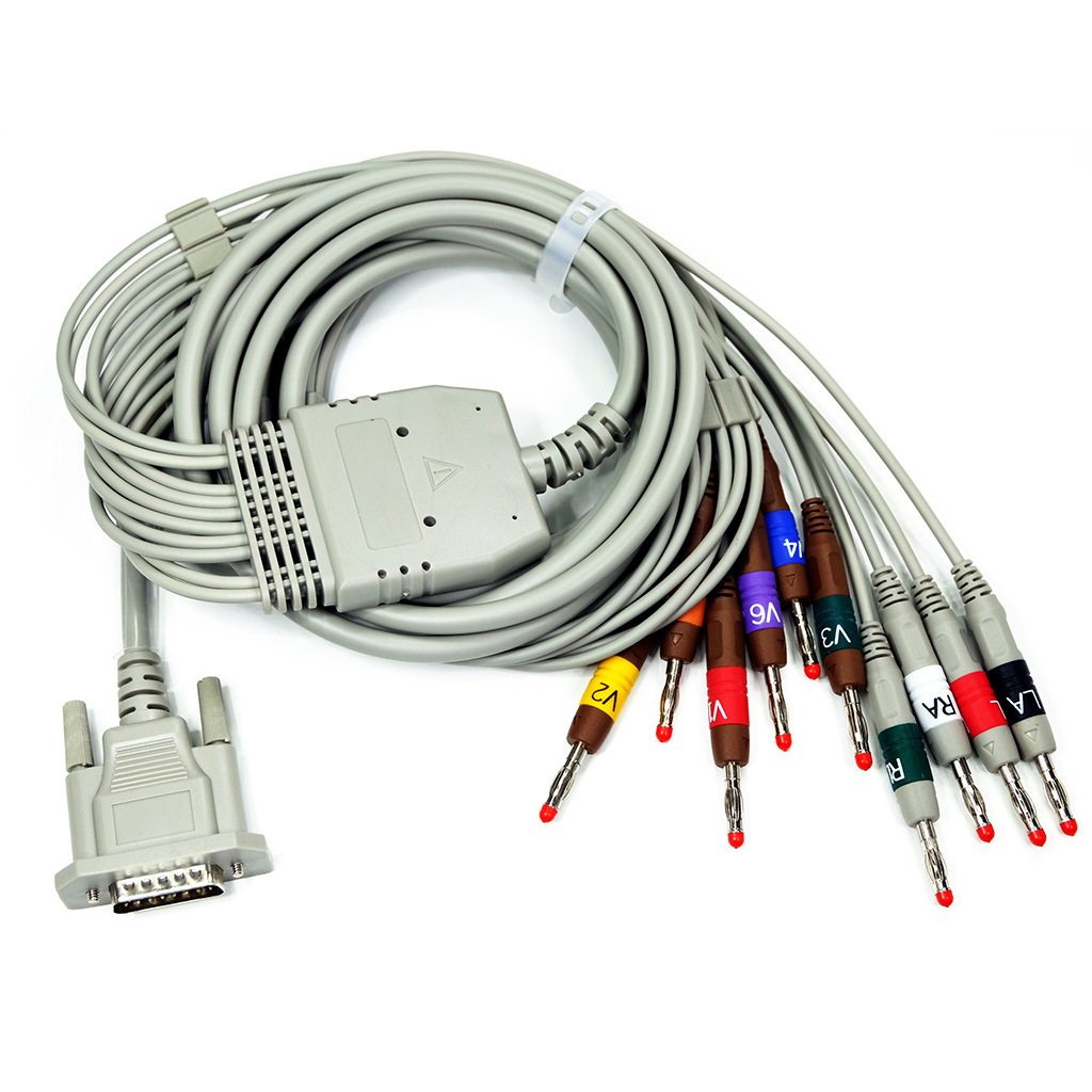 福田fukuda 心电图机导联线fx-7101 7102 7401 2155 2111 fx-8222