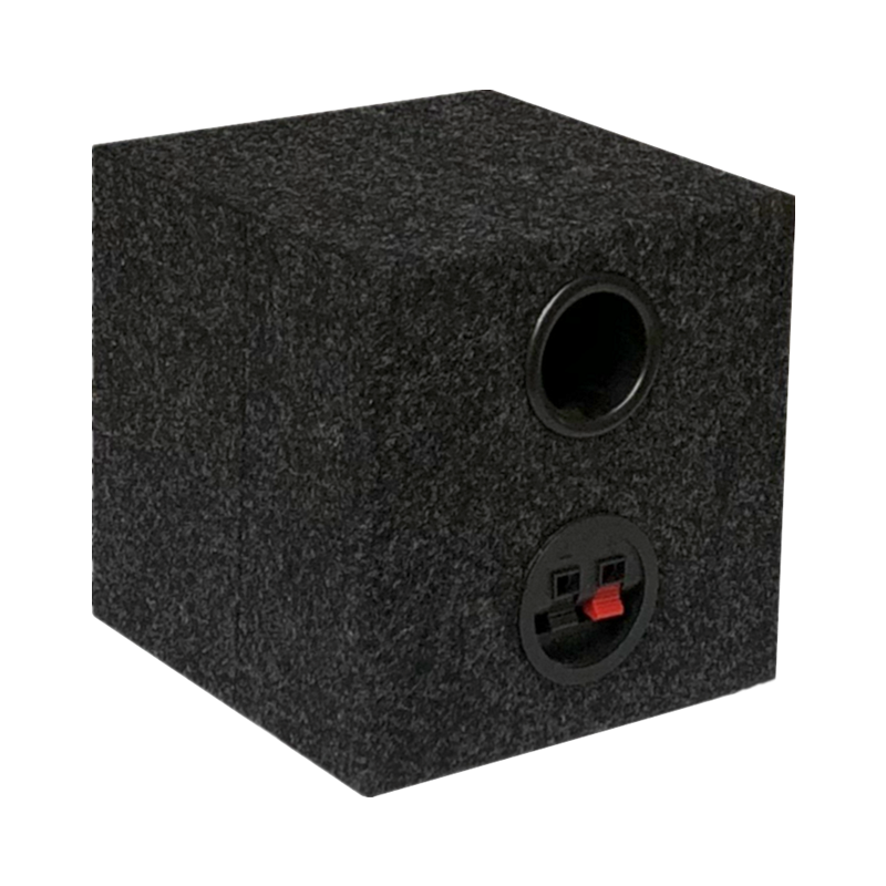 汽车音响改装音箱4寸5寸6寸6.5寸喇叭方形木箱空箱低音箱试音箱体