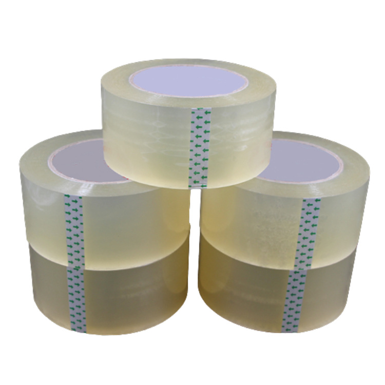 定制透明封箱胶带批发 bopp印字封口胶 电商快递打包胶带透明胶布