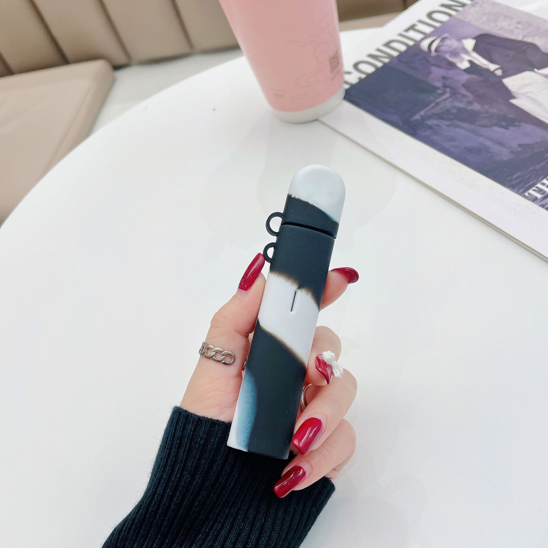 新款适用于国标青羽硅胶套悦刻套海外版电子器烟套essential壳