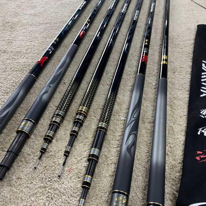 达瓦烈风冴鱼竿6h7h8h10h超轻超硬19调黑坑抢鱼飞磕台钓竿综合竿