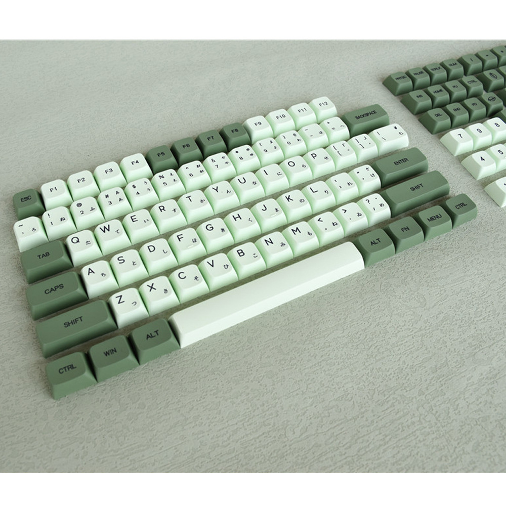 Fresh Series Matcha Matcha Japanese, English, Korean, Russian Xda Highly Mechanical Keyboard Diy Key Cap