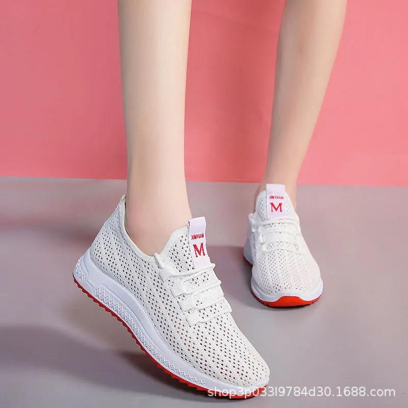 2022 New Student Old Beijing Slip-on Tendon Bottom Female Cloth Shoes Canvas Sports Anti-Slip Wear-Resistant Low-Cut Lightweight