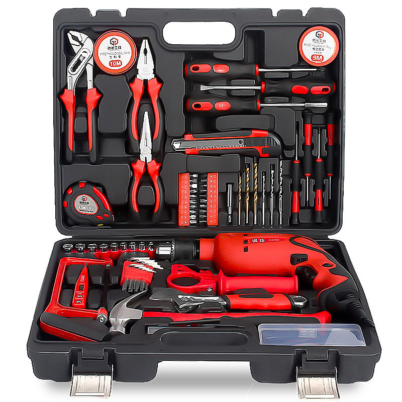 家用工具箱套装电工专用维修工具大全五金扳手钳子螺丝刀全套组合