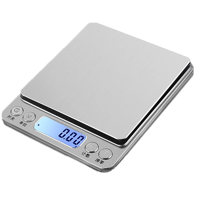 精准家用电子秤称重秤小型商用台秤厨房茶叶称磅秤克称克数中药秤