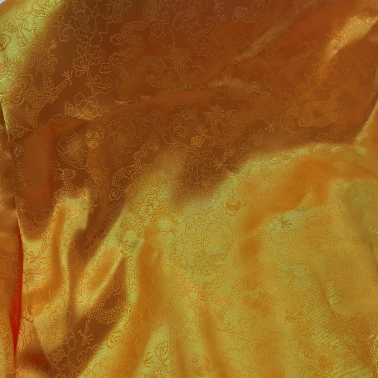 Wholesale Chinese Dragon Pattern Color Ding Jacquard Cloth Hanfu Ancient Costume Imitation Silk Fabric Chinese Jacquard Cloth details Picture
