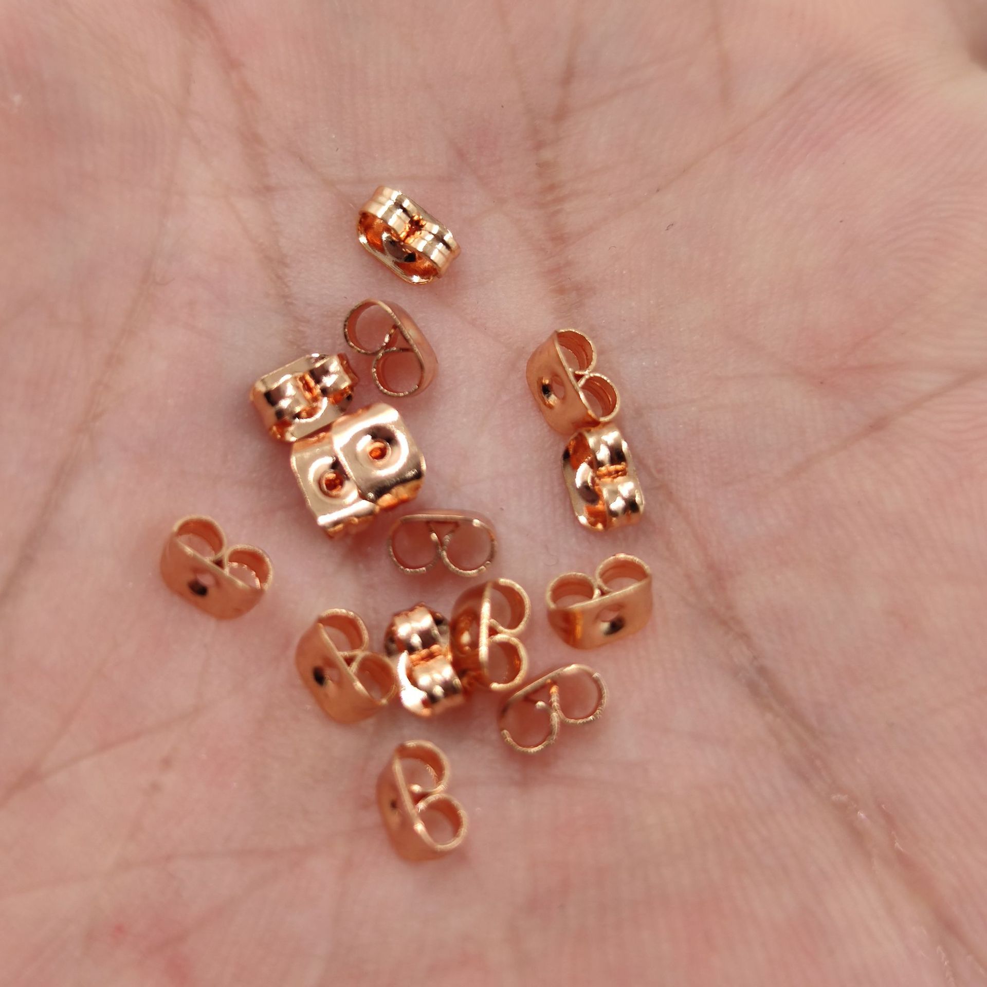 304/316不锈钢蝴蝶耳堵 方形耳堵耳帽 蝴蝶形耳塞diy耳饰品配件