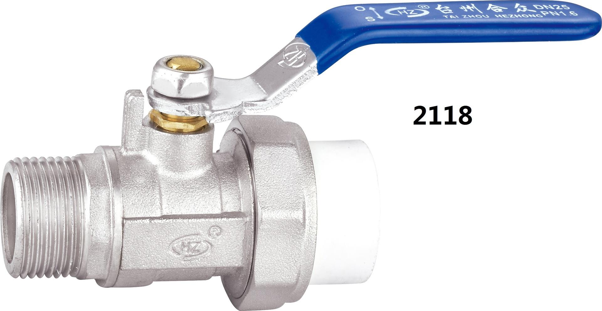 厂家批发外丝ppr球阀dn20*1/2  dn25*3/4  dn32*3/4  dn32*1 2118