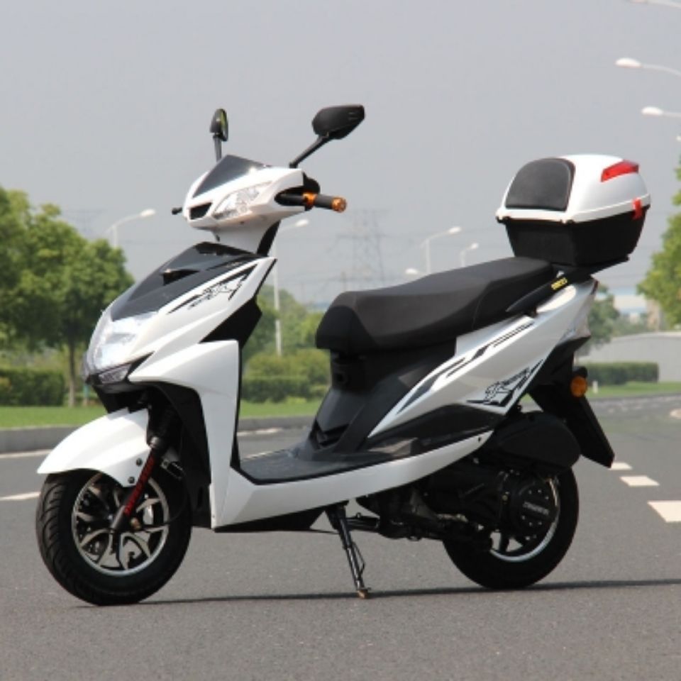 新款尚领125燃油踏板摩托车汽油车女装车外卖省油国四电喷可上牌