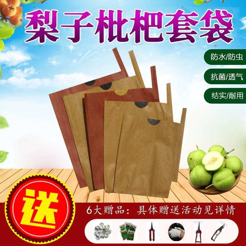 葡萄套袋专用包水果防虫保护纸袋子套梨的黄桃子芒果石榴苹果枇杷