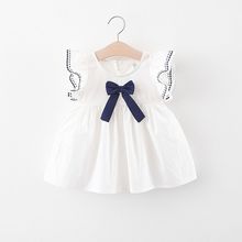 女小童连衣裙夏季儿童小女孩学院风公主裙子0一1-3岁婴儿宝宝夏装