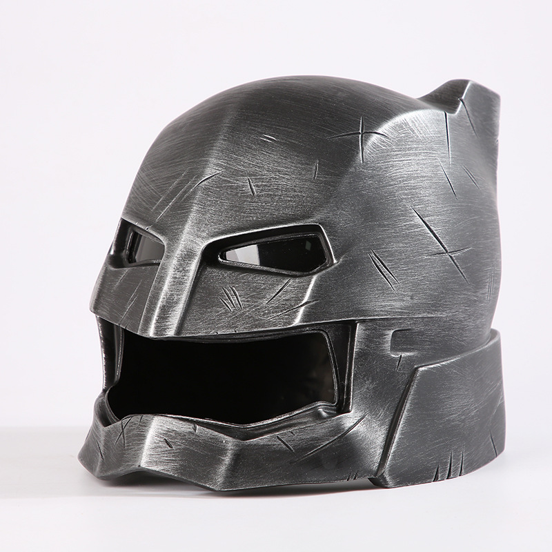 蝙蝠侠面具头盔头套 万圣节影视蝙蝠侠头盔 batman帅气直播道具