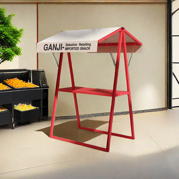 户外移动铁艺摊位网红夜市活动摆摊棚小吃街促销可折叠集市展示架