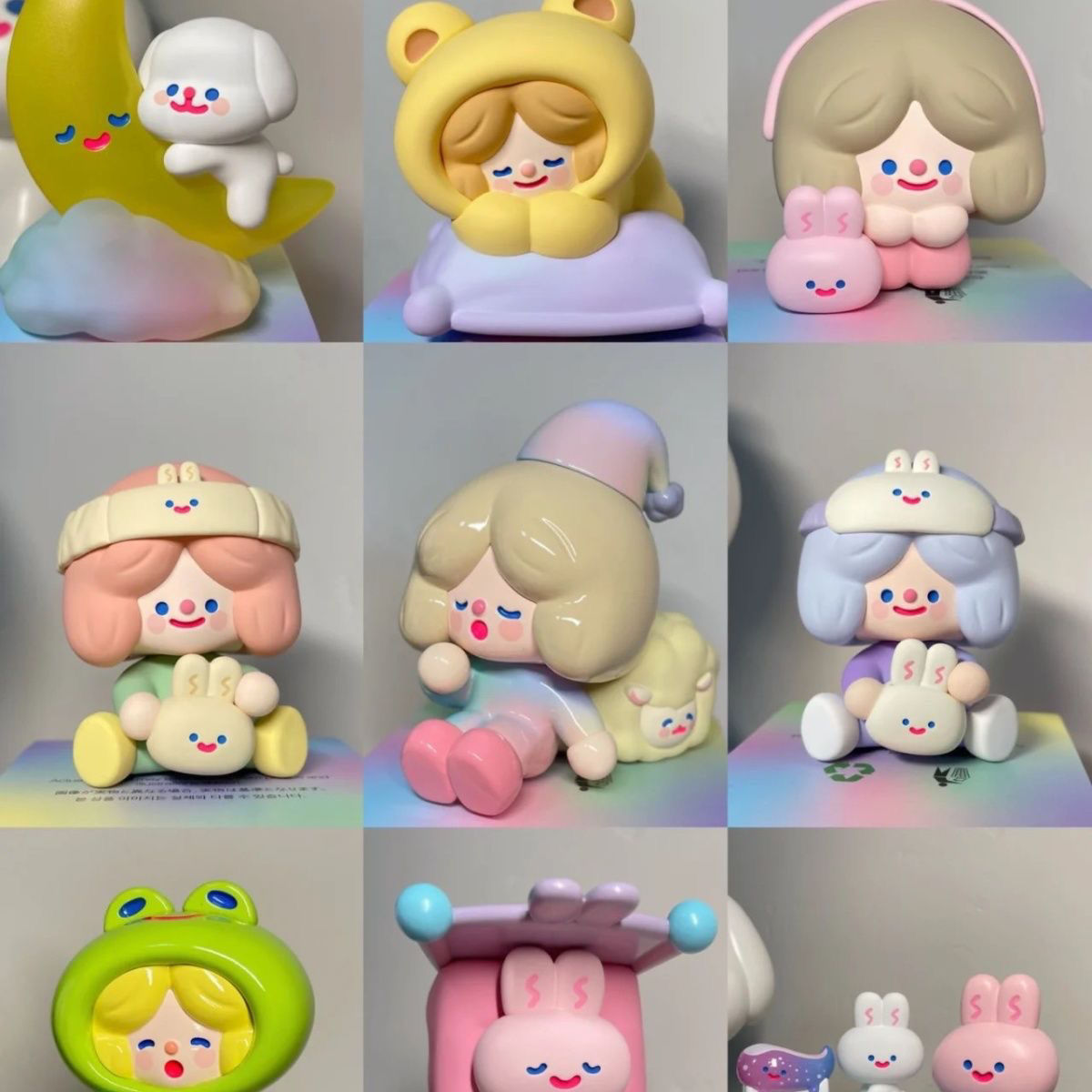 一整套正版rico梦境盲盒新款2022网红摆件手办rico盲盒潮玩手办