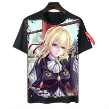 Violet Evergarden T-shirt clothes 紫罗兰永恒花园 短袖T恤衣服