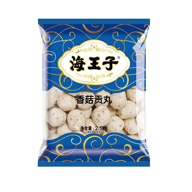 海霸王海王子香菇贡丸5斤约180个不包心串串香麻辣烫火锅关东煮