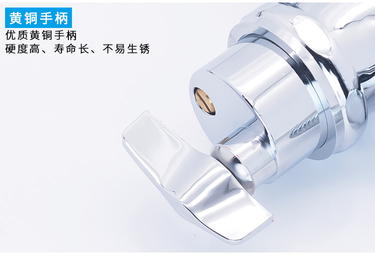 全铜厕所蹲便器冲水阀老式旋钮式手扭角式冲洗公共大便延时阀配件