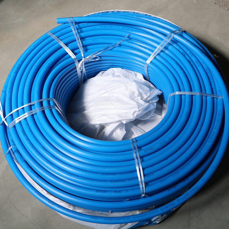 佛山日丰 地暖管家装工程pert地暖管pe-rt地热管 哑光蓝色地暖管
