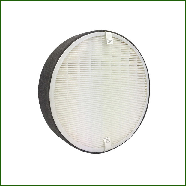 定制hepa滤网 新风管道风口过滤网 银离子夹碳布小圆形hepa滤网