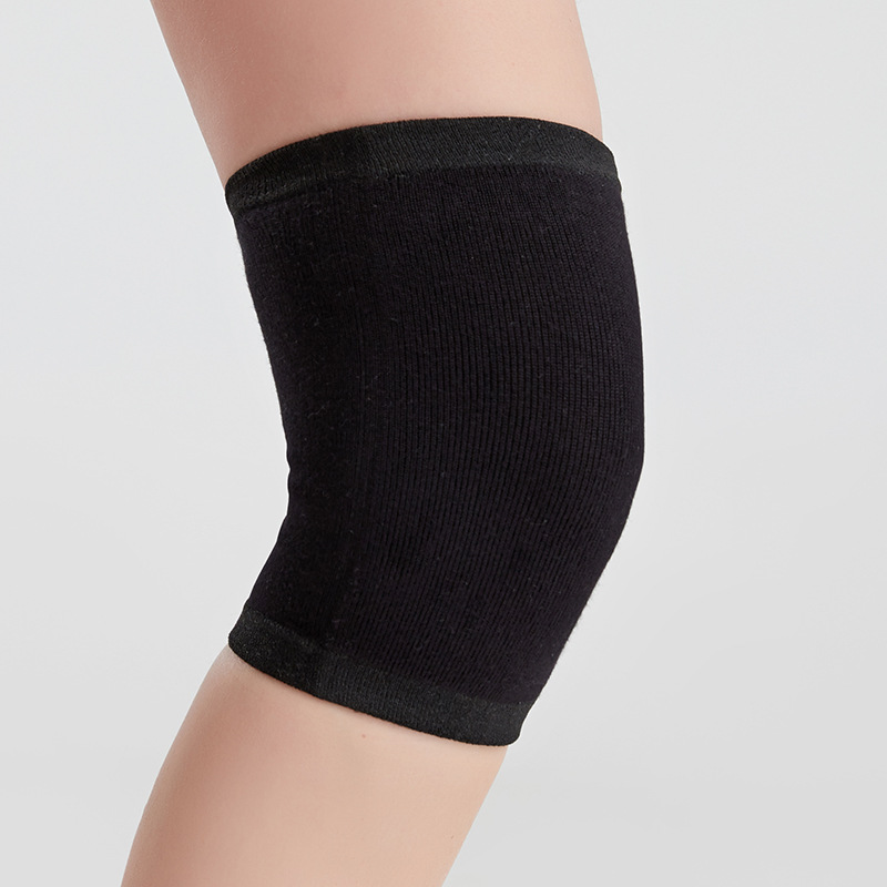 秋冬季薄款男女短护膝空调房老寒腿弹力小护膝户外篮足球运动护膝
