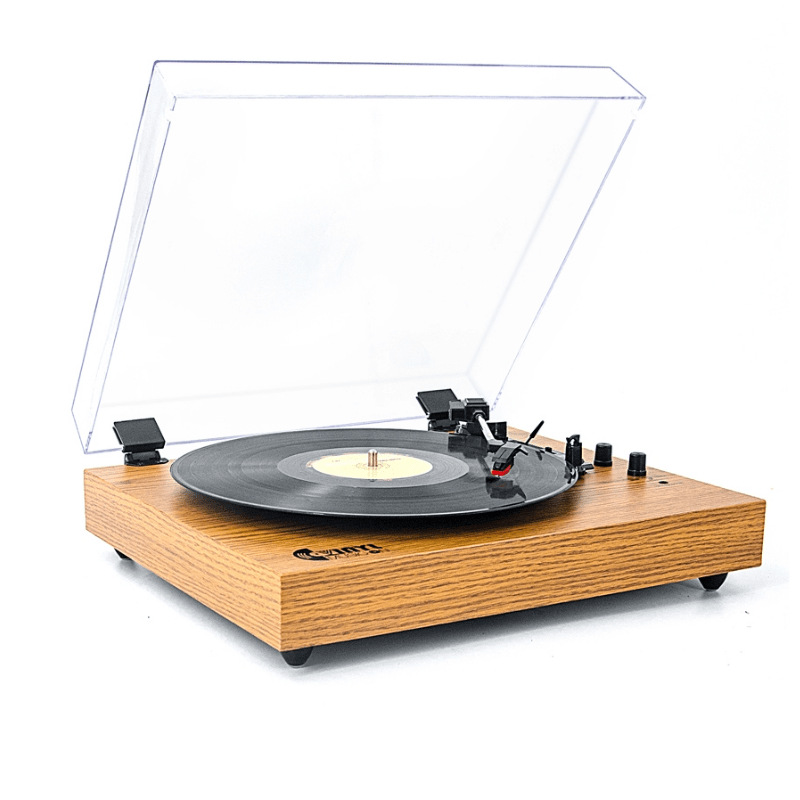 黑胶唱片机lp复古蓝牙音响现代一体式老式留声机电唱机盘压电唱头