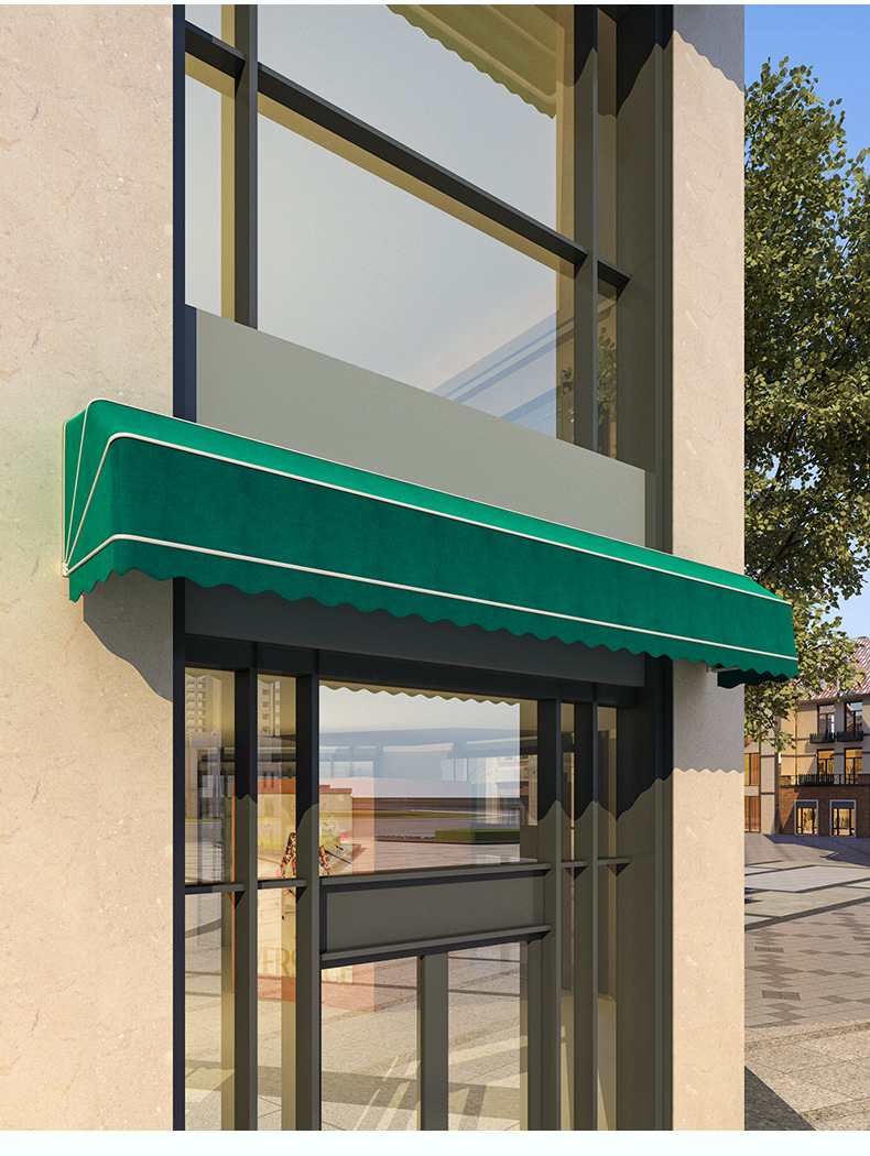 工厂定制户外遮阳篷高档折叠篷法式蓬别墅酒店遮阳棚伸缩窗户雨蓬