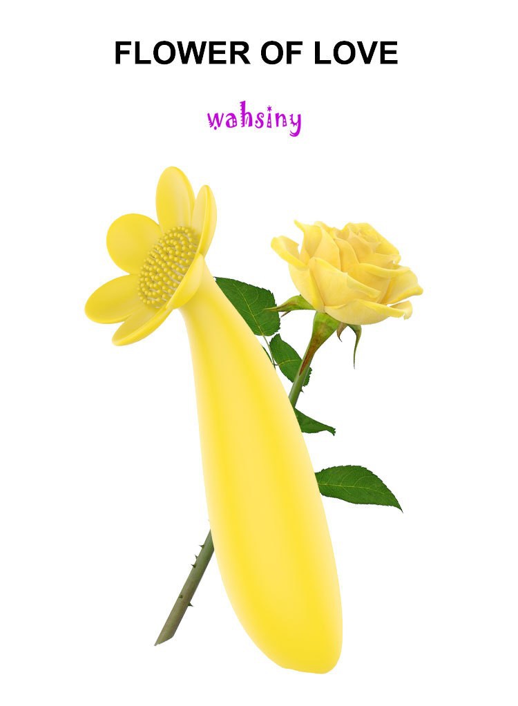 Sunflower Vibrator Silicone Washed Women's Massage Stick Charging 19-Frequency Bump Thorn Adult Sexy Wholesale