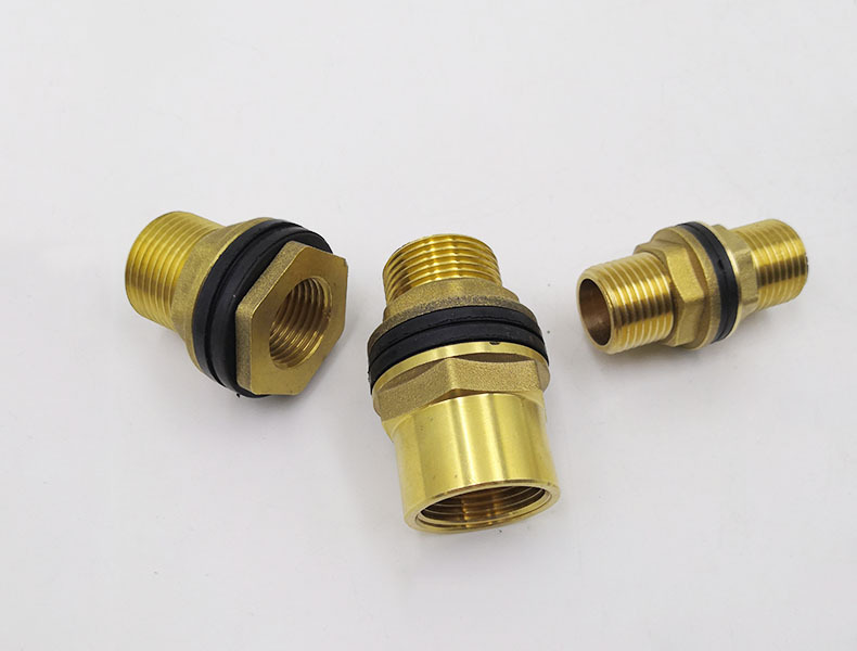 立勤 铜加厚水箱接头水塔进出水接头 鱼缸水桶排水口4分6分1寸